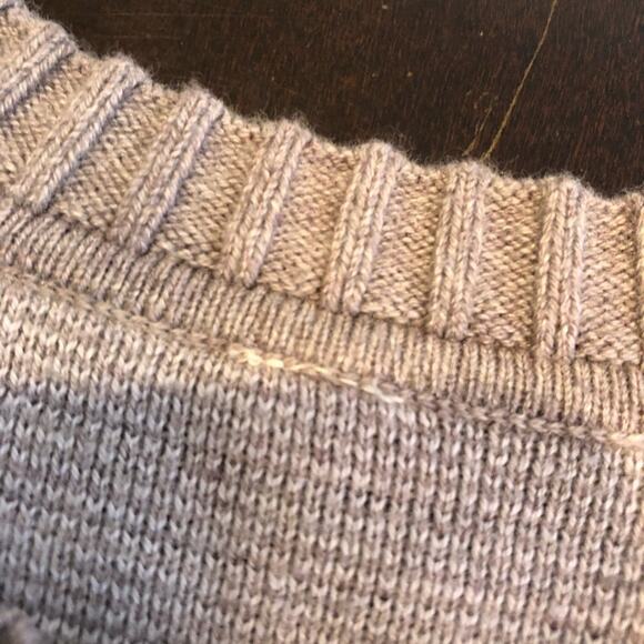 Lululemon Still Lotus reversible heathered frosted mulberry light purple sweater - Picture 7 of 12